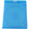 Obal na 2 BD-R Blu-ray disk modrý rozmer 149 x 128 x 12 mm