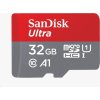 SanDisk MicroSDXC 32GB Ultra (120 MB/s, A1 Class 10 UHS-I, Android) + adaptér