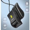 AXAGON CRE-SM3SD, USB-A FlatReader 4-slot čítačka kariet ID card (eID klient) + SD/microSD/SIM, 1,3 m kábel