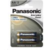 PANASONIC Alkalické baterie Everyday Power  LR6EPS/2BP AA 1,5V (Blistr 2ks)