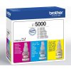 BROTHER INK BT-5000CLVAL cyan+magenta+yellow  T3xx T4xx T5xx T7xx T9xx -  cca 5000 - INKTANK