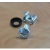 PremiumCord Sada montážní do racku ,4x šroub M6, 4x nut, 4x plastová podložka