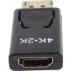 PremiumCord Adaptér DisplayPort na HDMI, 4K@30Hz, samec/samička, pozlátené konektory