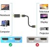 PremiumCord Adaptér DisplayPort na HDMI, 4K@30Hz, samec/samička, pozlátené konektory
