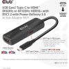 Club3D Adaptér USB-C na HDMI 8K60Hz/4K120Hz, Active Adapter M/F, PD 3.0, HDR10+ a DSC 1.2