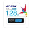 ADATA Flash disk 128GB UV128, USB 3.1 Dash Drive (R:90/W:40 MB/s) čierna/modrá