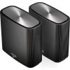 ASUS ZenWiFi XT9 2-pack Wireless AX7800 Tri-band Mesh WiFi 6 System, black