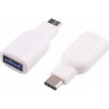 PremiumCord adaptér USB 3.1 konektor C - USB 3.0  A (M/F), OTG, bílá