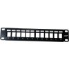 10" modulárny tienený patch panel LEXI-Net 12port, čierny