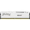 KINGSTON DIMM DDR5 16GB 5600MT/s CL40 FURY Beast Bílá XMP