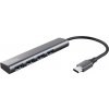 TRUST Rozbočovač Halyx Aluminium USB-C To 4 Port USB-A 3.2 Gen1 Hub