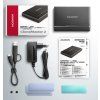 AXAGON ADSA-CC USB-C 10Gbps - NVMe M.2 SSD & SATA 2.5"/3.5" SSD/HDD CLONE MASTER 2 adaptér