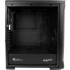 Počítačová skříň Genesis IRID 505 V2/Midi Tower/Transpar./Černá