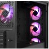 Počítačová skříň Genesis IRID 503 ARGB V2/Micro Tower/Transpar./Černá