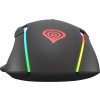 Genesis herní optická myš XENON 220 G2/RGB/Herní/Optická/Pro praváky/12 400 DPI/Drátová USB/Černá