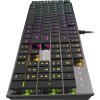 Genesis herní mechanická klávesnice THOR 420/RGB/Content Slim Blue/Drátová USB/US layout/Šedá