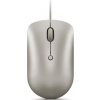 LENOVO 540 USB-C Wired Compact Mouse ( Biege ) - myš