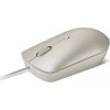 LENOVO 540 USB-C Wired Compact Mouse ( Biege ) - myš