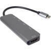 PremiumCord Adaptér USB-C na HDMI + USB3.0 + 2x USB2.0 + PD(power delivery)