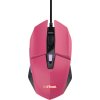 TRUST myš GXT 109P FELOX Gaming Mouse, optická, USB, růžová
