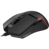 Genesis herní optická myš KRYPTON 220/RGB/6400 DPI/Herní/Optická/6 000 DPI/Drátová USB/Černá