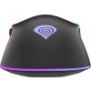Genesis herní optická myš KRYPTON 220/RGB/6400 DPI/Herní/Optická/6 000 DPI/Drátová USB/Černá