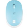 Natec optická myš HARRIER 2/1600 DPI/Kancelářská/Optická/1 600 DPI/Bezdrátová Bluetooth/Světle modrá