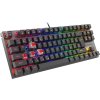 Genesis herní mechanická klávesnice THOR 303/TKL/RGB/Outemu Red/Drátová USB/CZ-SK layout/Černá