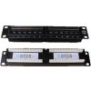 DATACOM Patch panel 10“ UTP cat5e 12portů