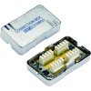 DATACOM Spojovací BOX STP CAT6 (2* zářez. pole) Silver