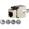 Zařezávací keystone Solarix CAT5E STP SXKJ-5E-STP-BK