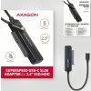 AXAGON ADSA-FP2C USB-C 5Gbps - SATA 6G 2.5" SSD/HDD SLIM adaptér