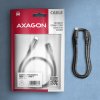 AXAGON BUCM32-CF15AB predlžovací kábel USB-C (M) <-> USB-C (F), 1.5m, USB 20Gbps, PD 240W 5A, 8K HD, ALU, oplet, čierny