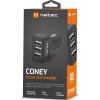 Natec nabíječka do auta CONEY, 2XUSB, 1XUSB-C, 84W