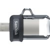 SanDisk Ultra Dual Drive/64GB/USB 3.0/Micro USB + USB-A/Černá