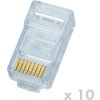 DATACOM Konektor RJ45 UTP 8p8c Cat5e 10ks (drát)