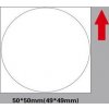 Niimbot štítky R 50x50mm 150ks Round pro B21, B21S, B3S, B1