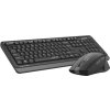 A4tech FGS1035Q, bezdrátový kancelářský set klávesnice s myši, šedá