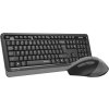 A4tech FGS1035Q, bezdrátový kancelářský set klávesnice s myši, šedá