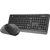 A4tech FGS1035Q, bezdrátový kancelářský set klávesnice s myši, šedá