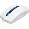 A4tech N-530S, podsvícená kancelářská myš, 1200 DPI, USB, bílá