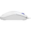 A4tech N-530S, podsvícená kancelářská myš, 1200 DPI, USB, bílá