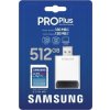 Samsung SDXC karta 512GB PRO PLUS + USB adaptér