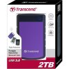 Externý pevný disk TRANSCEND 2,5" USB 3.1 StoreJet 25H3P, 2 TB, fialový (odolný voči nárazom)