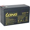 Long 12V 7Ah olovený akumulátor F1