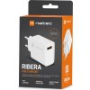 Universální nabíječka Natec RIBERA 18W 1X USB-A, bílá