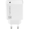 Universální nabíječka Natec RIBERA 20W 1X USB-C, bílá