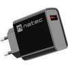 Universální nabíječka Natec RIBERA 18W 1X USB-A, černá
