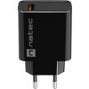 Universální nabíječka Natec RIBERA 18W 1X USB-A, černá