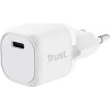 TRUST nabíječka 20W Maxo, USB-C, Nabíječka do zdi, bílá